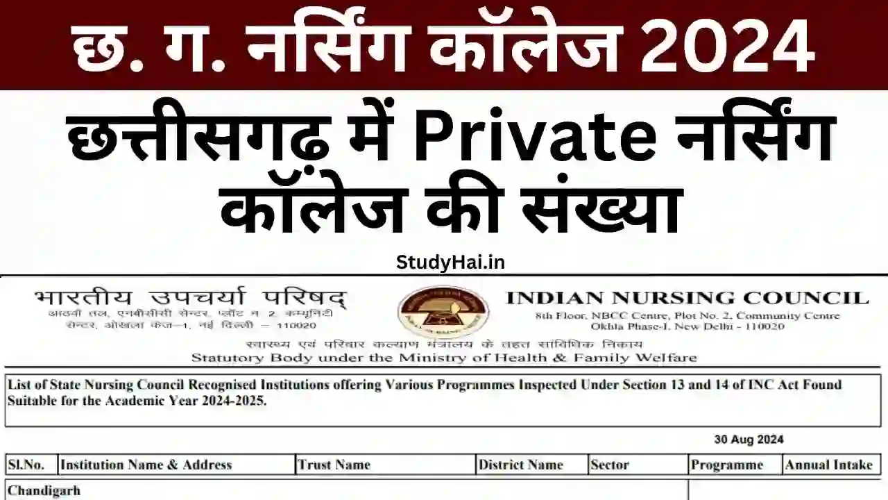 Private BSc Nursing College in Chhattisgarh